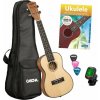 Cascha HH2152 Koncertné ukulele Natural