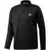Pánska golfová mikina Adidas DWR 1/4 Zip Čierna XL