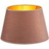 Duolla Tienidlo na lampu Cone výška 18 cm, ružová/zlatá - 85417