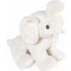 Plyšový sloník Elephant White Les Preppy Chics Histoire d’ Ours biely 35 cm od 0 mes