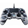 Gamepad Nacon Wired Compact Controller PS4 - šedá kamufláž (3499550383461)