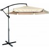 KIK KX3313 Slnečník s bočnou nohou 290 cm béžový