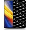 Picasee silikónový čierny obal pre Xiaomi Poco X3 Pro - Separ - White On Black