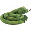 ZOO: plyšová hračka Hračka had zelený stočený 82cm 85010Z