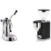 La Pavoni Stradivari Professional Lusso + Rocket Espresso GIANNINO, black/chrome
