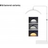 Andoer Velká Studiová Kosmetická Pásová Beauty LED Lampa 36W Half Moon Výběr Barev Barva: Bílá