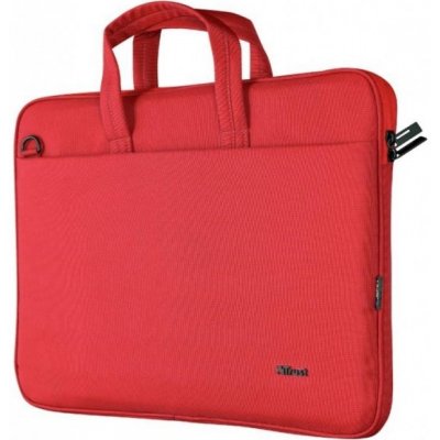 TRUST Pouzdro na notebook 16" Bologna Slim Laptop Bag Eco, červená 24449