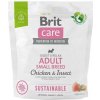Brit Care Dog Sustainable Adult Small Breed Chicken & Insect 1 kg