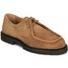 Selected Derbie SLHHECTOR SUEDE MOC-TOE SHOE Hnedá