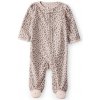 CARTER'S Overal na zips fleece Sleep & Play print Leopard dievča 6m/vel.68