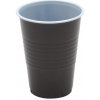 KUPO-SK Plastový pohár na kávu 150ml hnedo biely