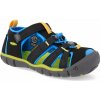 Keen SEACAMP II CNX CHILDREN black / brilliant blue Veľkosť: 25/26 detské sandále