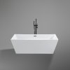 CUBE voľne stojaca vaňa, biela, 170x75x58 cm