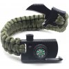 HARAHU Náramok na prežitie/Typ2 Zelená HR16895