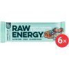 Bombus Raw Energy Salty karamel & peanuts 6 × 50 g