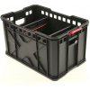KISTENBERG Modulárny prepravný box X BLOCK PRO čierny 536x354x300 KXB604030CS-S411
