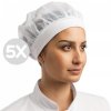 Whites Chefs Clothing Whites pohodlná čiapka so sieťkou biela Počet kusů v sadě: 5