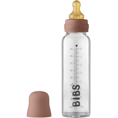 BIBS Baby Glass Bottle 225 ml dojčenská fľaša Woodchuck 225 ml