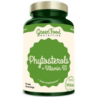 GREENFOOD NUTRITION Fytosteroly 60 kapsúl