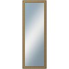 DANTIK - Zrkadlo v rámu, rozmer s rámom 50x140 cm z lišty DOPRODEJMETAL AU prohlá velká (3022)