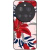 Picasee silikónový čierny obal pre Xiaomi 15 Ultra - Red Lily