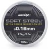 Matrix Vlasec Soft Steel Ultra Power Monofilament 100 m 0,26 mm