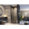 Aquatek GLASS B2 Sprchové dvere do niky 75x195cm, dvojkrídlové dvere, chróm, matné sklo AQ GLASSB2CH7561