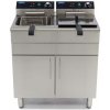 Maxima Elektrická fritéza 2x16 L - 230 V + spodná skrinka | Maxima 09365158