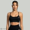 GymBeam Seamless String dámska podprsenka, black/strix S
