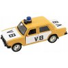 Teddies Policejní auto VB na zpětné natažení na baterie se zvukem