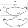 BREMBO Sada brzdových platničiek kotúčovej brzdy P 68 017