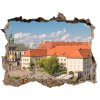 Nálepka 3D díra samolepící Krakov, poľsko 95x64 cm