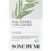 Some By Mi - Real Teatree Calming Care Mask - Upokojujúca plátienková maska - 20 g