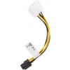 Rozdeľovač napájania Lanberg 2xHDD/6-pin BTX/PSU