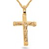 iZlato Forever Zlatý prívesok Krížik s umučením IZ23142M