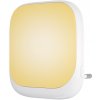 Ecolamp LED svietidlo do zásuvky Pati, 1x LED 0,5w, 2700k, w, senzor súmraku
