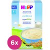 6x HiPP Kaša mliečna prvá PRAEBIOTIK® pre dojčatá vanilková od uk. 4.-6. mesiaca, 250 g