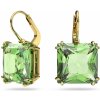 Swarovski visiace náušnice so zelenými kryštálmi Millenia 5636564