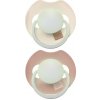 LOVI Cumlík svietiaci silikónový dynamický PRIME 6-18m 2ks Ivory/Blush