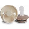 DVOJBALENIE CUMLÍKOV FRIGG ROPE CREAM/ SEPIA, 6-18M, SILIKÓN