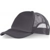 Šiltovka Trucker s 5 panelmi - Búrková šedá / Čierna
