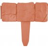 4Home Záhradná palisáda - obrubník Terracotta, 2,5 m