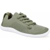 Barefoot tenisky Reima - Astelu Greyish Green vegan zelené