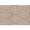 Obrus PVC ROSETA krémový 140x140 cm