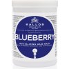 Kallos KJMN Professional Blueberry revitalizačná maska pre suché, poškodené, chemicky ošetrené vlasy 1000 ml