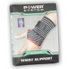 Power System Bandáže na zápästie WRIST SUPPORT black
