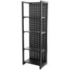 AHProfi Kovový regál s dierovanou doskou, 680 x 458 x 2000 mm - TJA680