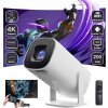 LCD projektor Xinowy HY260 Pro 1080P Mini Portability Android Smart TV biely