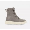 Dámske zimné topánky SOREL EXPLORER™ III JOAN WP quarry/chalk - sivé Veľkosť EU: 38,5