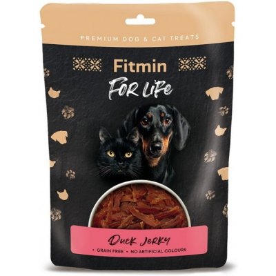 Fitmin For Life dog & cat treat duck jerky 70 g